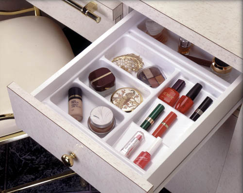 Drawer Accessories Rolling Cosmetic Organizer for Bathroom&amp;Vanity