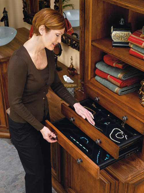 Drawer Accessories Pullout Jewelry Drawer for Closet