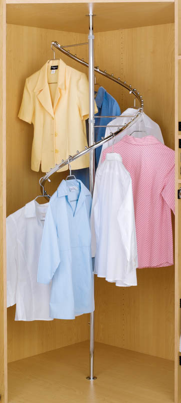 Spiral Clothes Rack for Closet