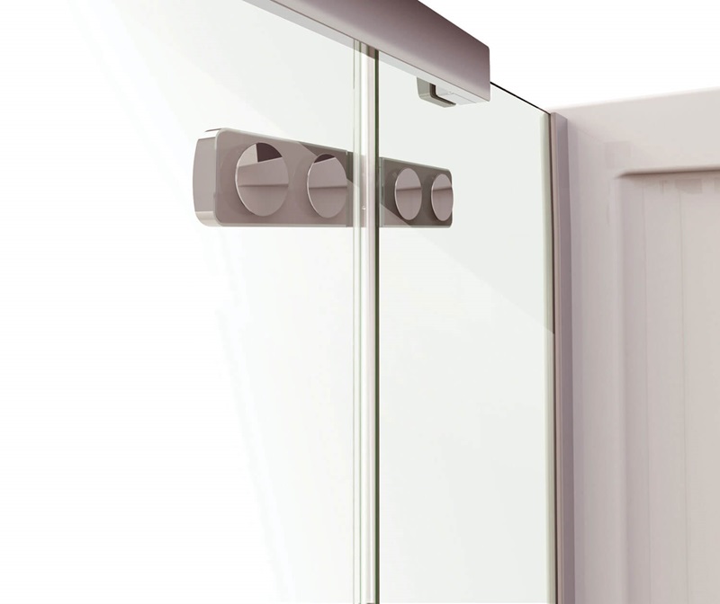Hana Rectangular Pivot Shower Door